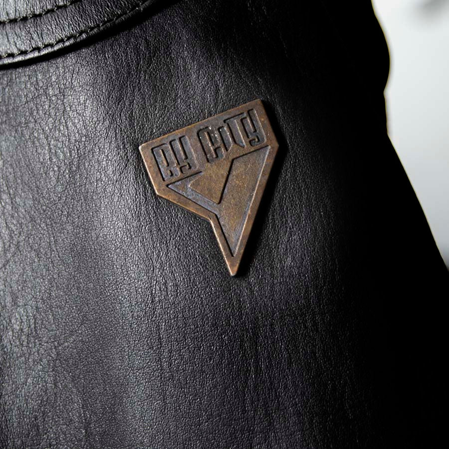 By City - By City Men's Sahara Venty II Mesh Leather Jacket Brown - Men's Jackets - Salt Flats Clothing