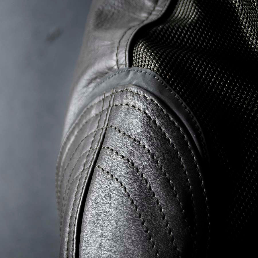 By City - By City Men's Sahara Venty II Mesh Leather Jacket Brown - Men's Jackets - Salt Flats Clothing