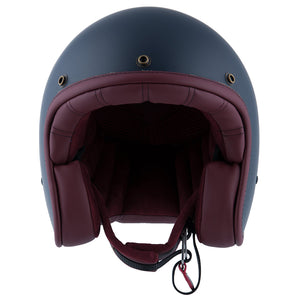 ByCity Two Strokes Open Face Helmet - Matte Blue