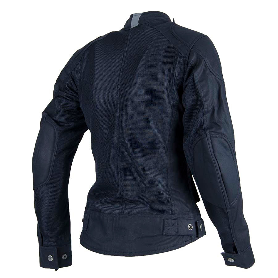 By City - By City Ladies Teneree Venty II Mesh Textile Jacket Blue - Ladies Jackets - Salt Flats Clothing