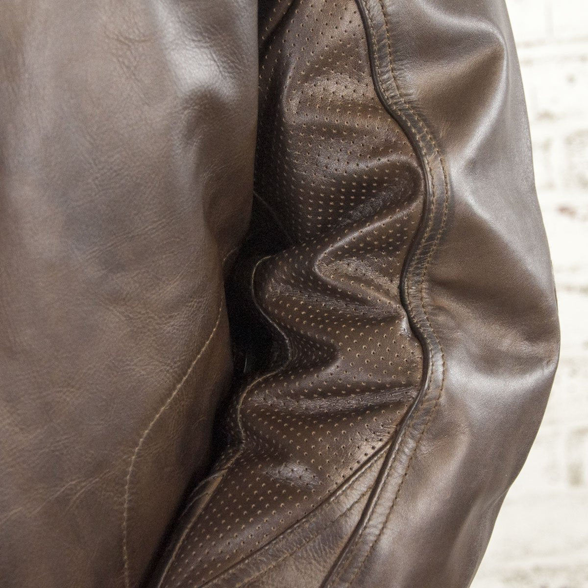 Age of Glory - Age of Glory Rogue Brown Leather Jacket - Men's Jackets - Salt Flats Clothing