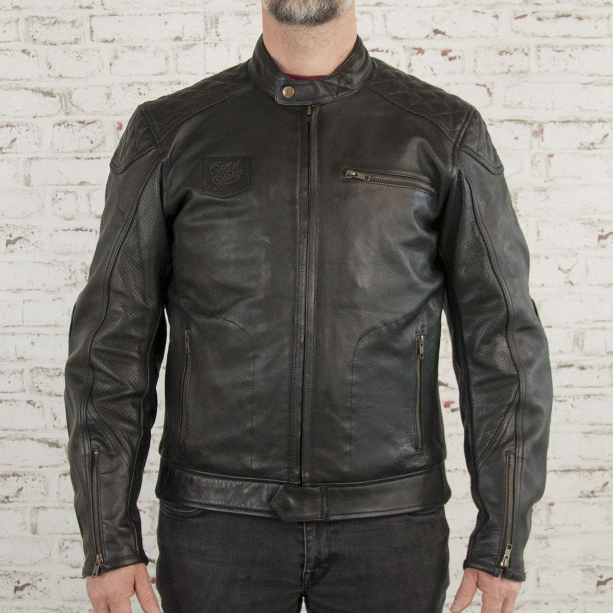 Age of Glory Rogue Black Leather Jacket