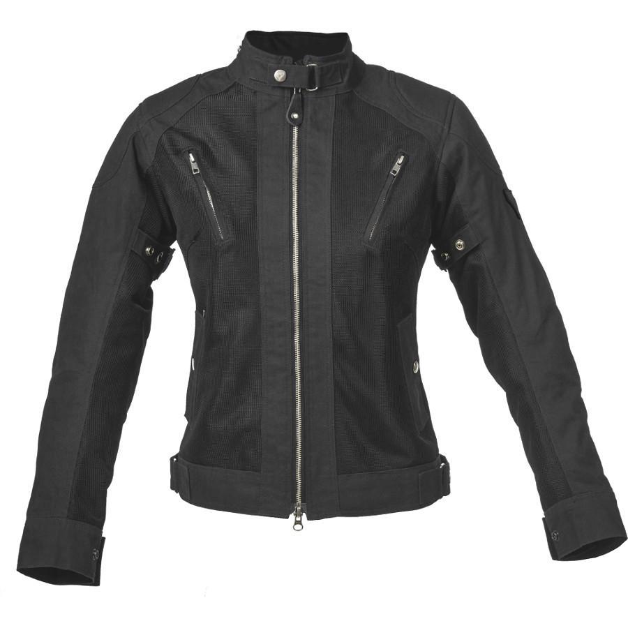 By City - By City Ladies Teneree Venty II Mesh Textile Jacket Black - Ladies Jackets - Salt Flats Clothing