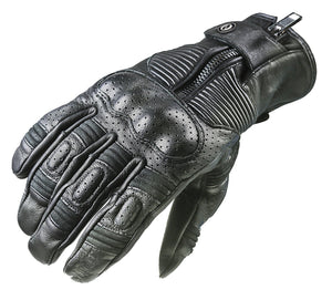 Garibaldi - Garibaldi Smoke Vintage Cafe Racer Style Motorcycle Gloves - Gloves - Salt Flats Clothing