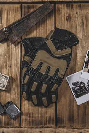 Age of Glory Hero Black/Sand Gloves - Salt Flats Clothing