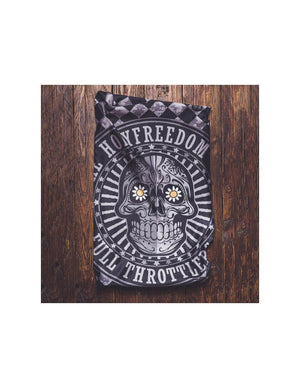 Holy Freedom - Holy Freedom Irongun Skull Stretch Bandana Tube - Bandana's and Tubes - Salt Flats Clothing
