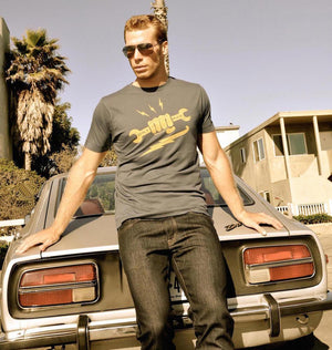 Oily Rag Clothing - Oily Rag Clothing Black Label Spanner Fist T'Shirt - T-Shirts - Salt Flats Clothing