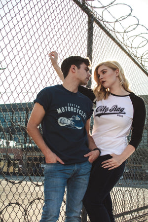 Oily Rag Clothing - Oily Rag Clothing Racer T'Shirt - T-Shirts - Salt Flats Clothing