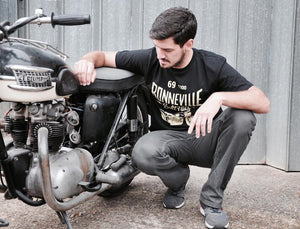 Oily Rag Clothing - Oily Rag Clothing Black Label Salt Flats Bobber - T-Shirts - Salt Flats Clothing