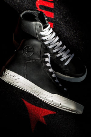 Stylmartin - Stylmartin Core WP Sneaker in Black and White - Boots - Salt Flats Clothing