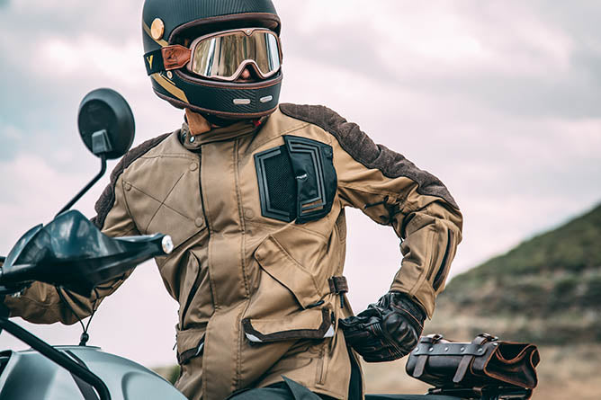 New ByCity Retro Styled Adventure Touring Suit