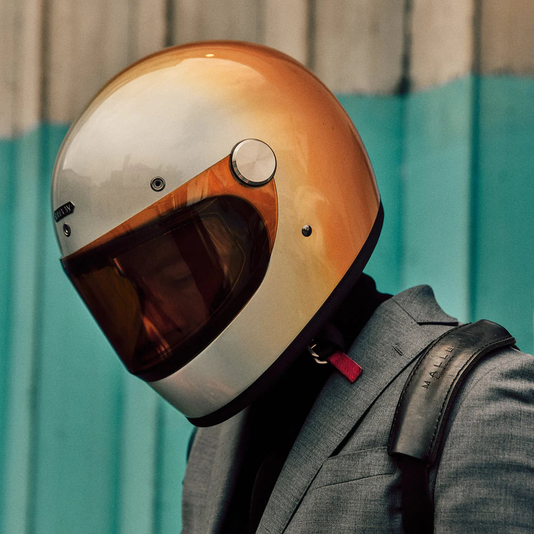 Hedon Heroine Racer 2.0 ECE 22.06 Full Face Motorcycle Helmet - Interstellar - Salt Flats Clothing