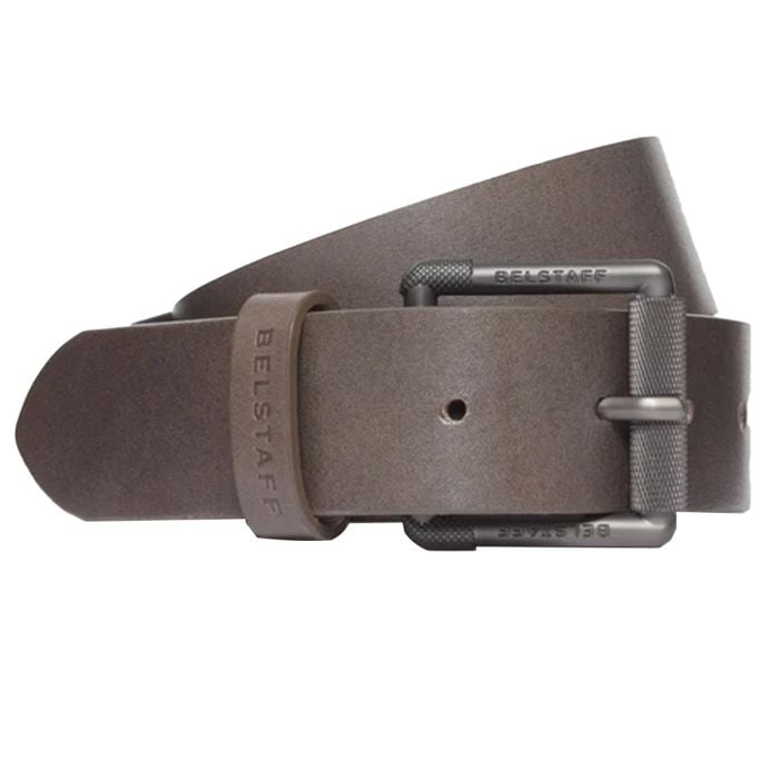Belstaff Roller Buckle Belt - Major Brown - Salt Flats Clothing