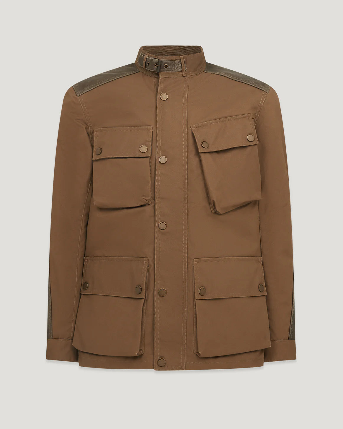 Belstaff Trackmaster Herren Ultracore 8oz Trockenwachsjacke - Sand