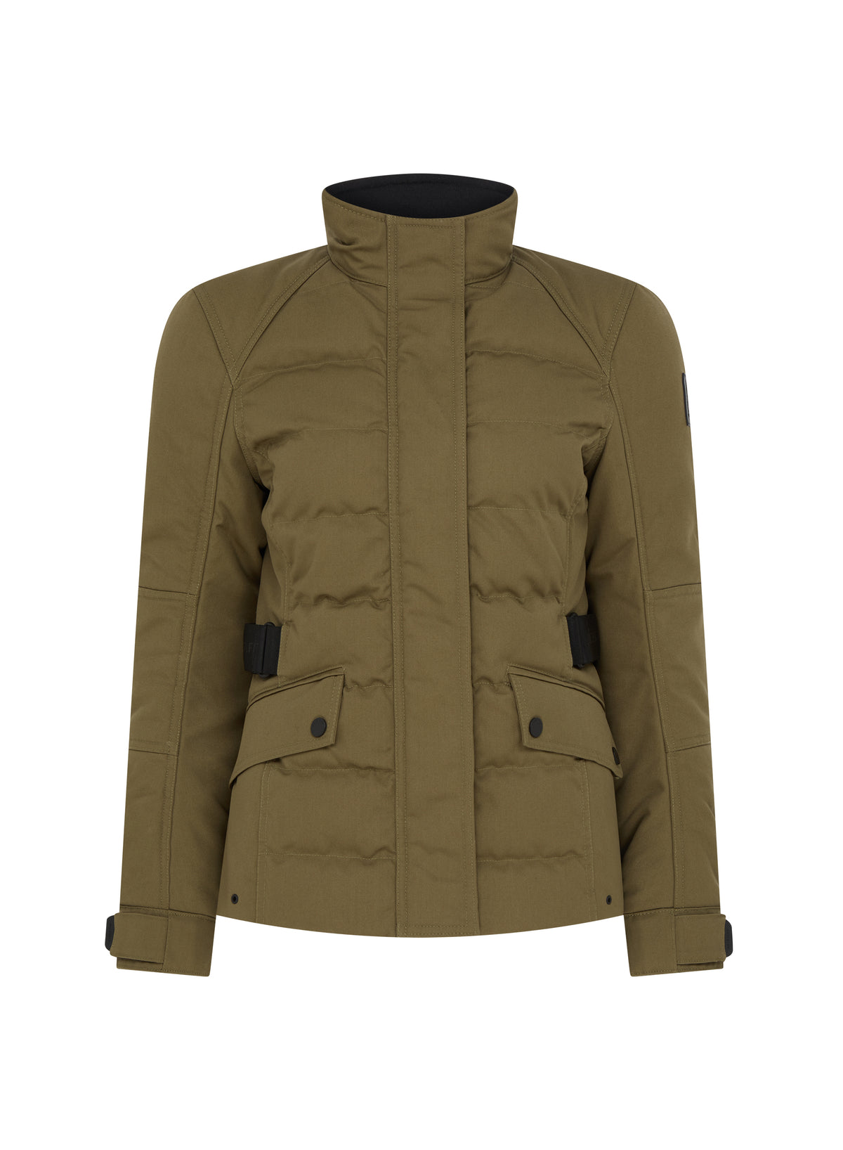 Belstaff Cherwell Ladies Textile Jacket - Olive - Salt Flats Clothing