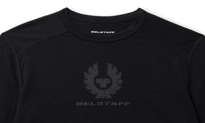 Belstaff Long Sleeve Ladies Merino Base Layer - Black - Salt Flats Clothing