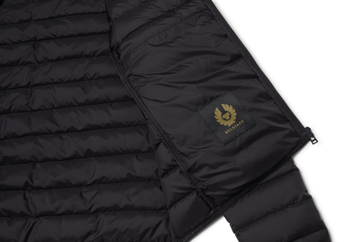 Belstaff Nimbus Men's Down Jacket - Black - Salt Flats Clothing