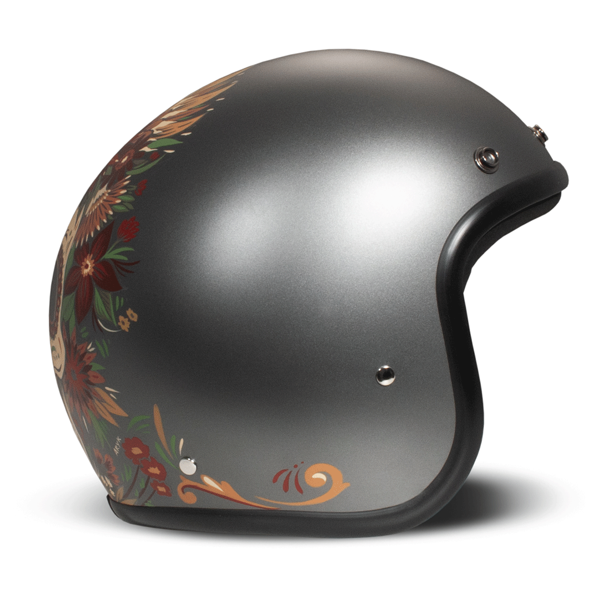 DMD Jet Retro Helmet R22-06 - Skull - Salt Flats Clothing