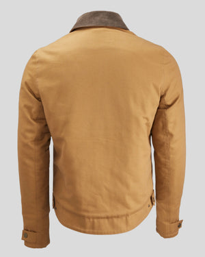 Rokker Canvas Jacket - Tobacco Brown - Salt Flats Clothing