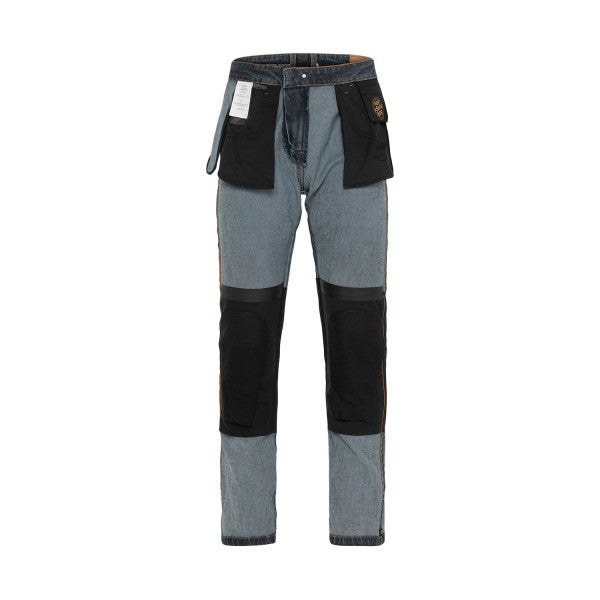 Riding Culture Straight Fit Men's Motorcycle Jeans - Washed - Salt Flats Clothing
