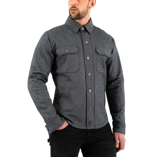 Rokker Boston Rider Shirt - Grey - Salt Flats Clothing