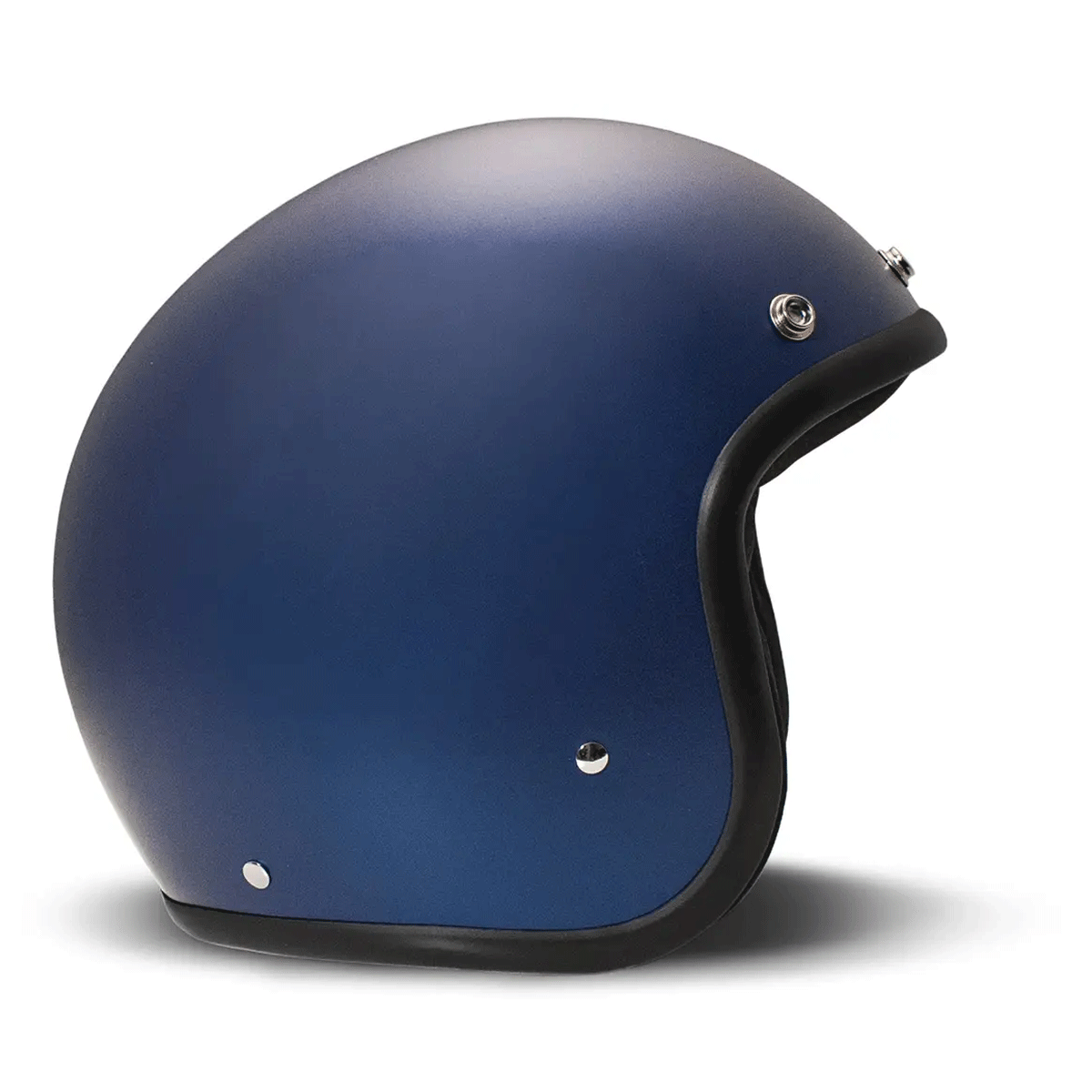 DMD Jet Retro Helmet R22-06 - Matt Deep Blue - Salt Flats Clothing