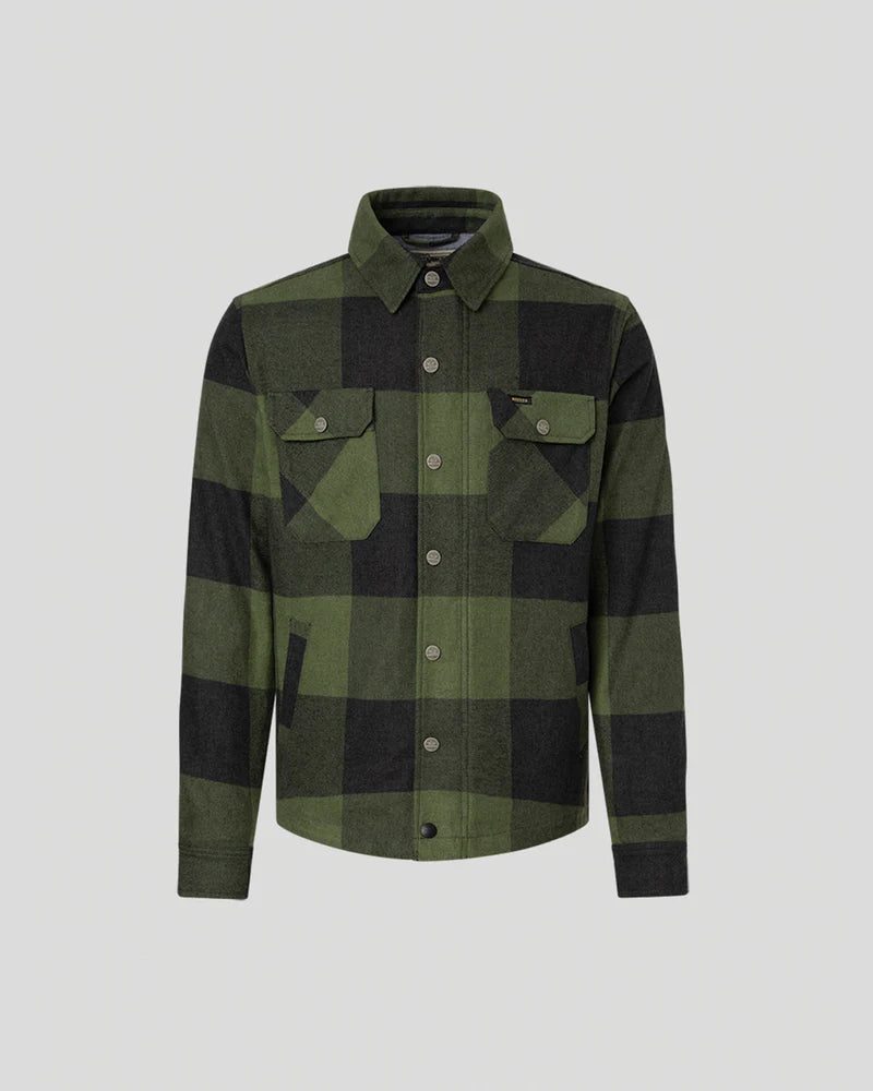 Rokker Dakota Riding Shirt - Olive - Salt Flats Clothing