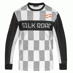Silk Road Motocross Jersey - Black - Salt Flats Clothing