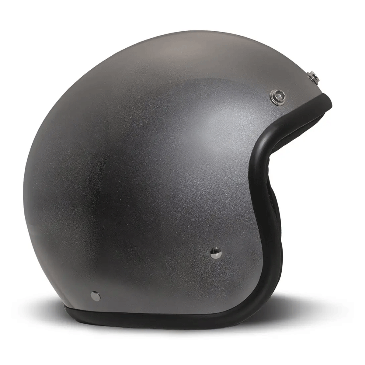 DMD Jet Retro Helmet R22-06 - Metallic Grey - Salt Flats Clothing