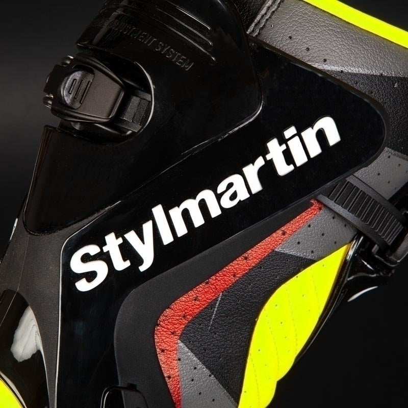 Stylmartin Stealth Evo Air Racing Boots - Black - Salt Flats Clothing
