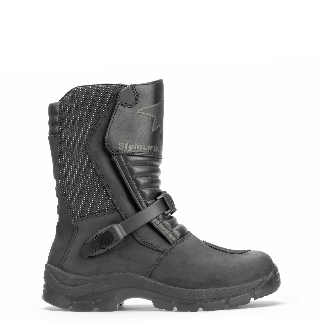 Stylmartin Land WP Touring Boots - Black - Salt Flats Clothing