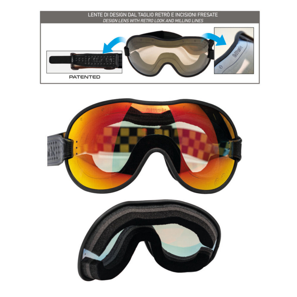 Ethen Café Racer Goggles - Union Jack