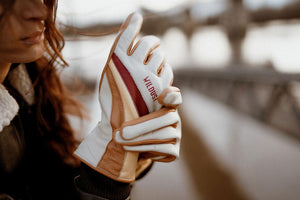 Wildust Sisters 70's Stripes White Gloves - Salt Flats Clothing