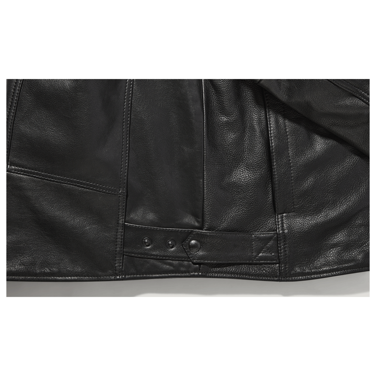Belstaff Broughton Men's Waxed Leather Jacket - Black - Salt Flats Clothing