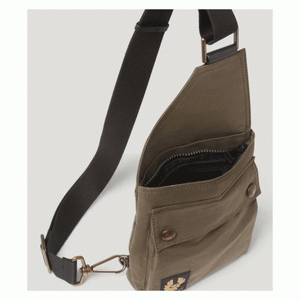 Belstaff Trialmaster Crossbody Bag - Faded Olive - Salt Flats Clothing
