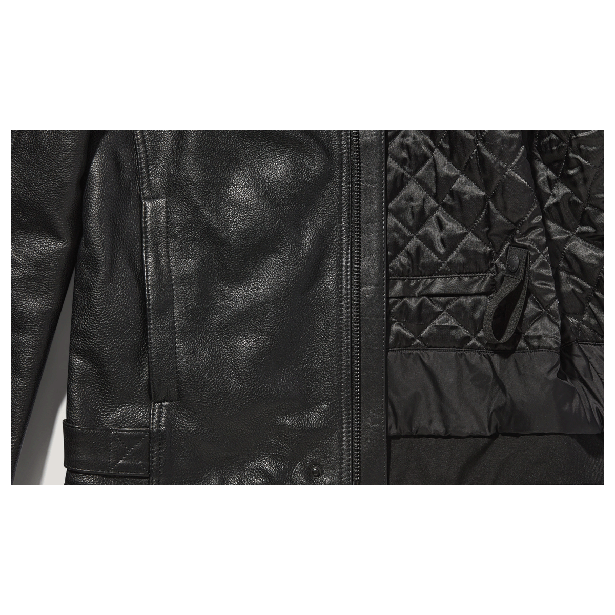 Belstaff Broughton Men's Waxed Leather Jacket - Black - Salt Flats Clothing