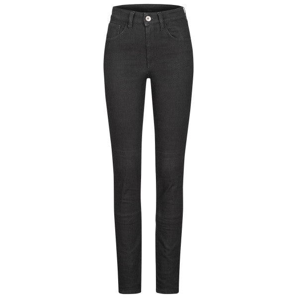 Rokker Rokkertech Ladies High Waist Motorcycle Jeans - Black - Salt Flats Clothing