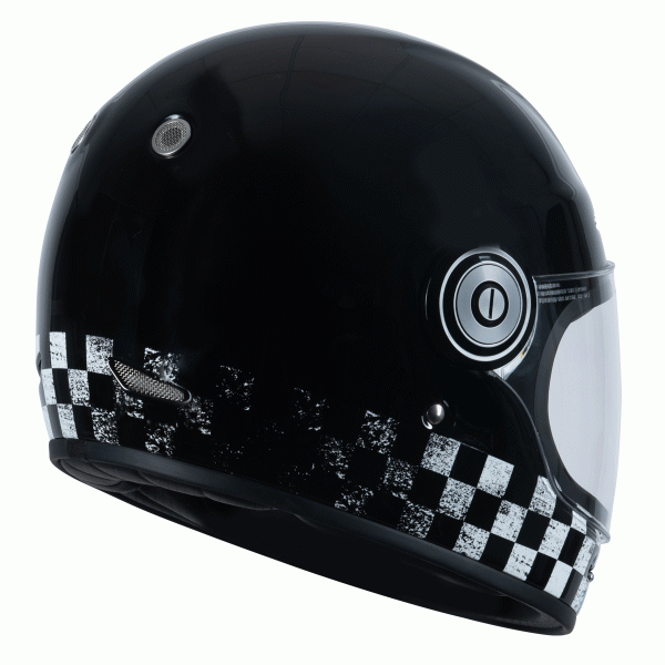 Origine Vega 22.06 Full Face Helmet - Racer Matt Black - Salt Flats Clothing