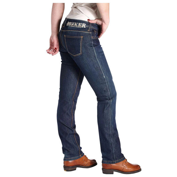 Rokker Revolution Stretch Ladies Motorcycle Jeans - Salt Flats Clothing