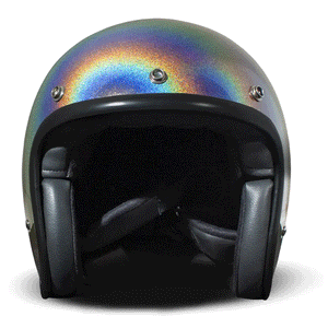 DMD Jet Retro Helmet R22-06 - Rainbow - Salt Flats Clothing