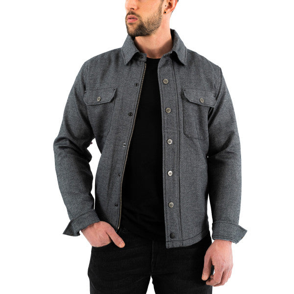 Rokker Boston Rider Shirt - Grey - Salt Flats Clothing