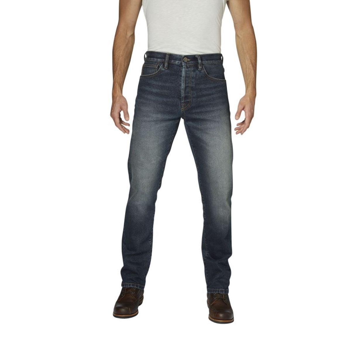 Rokker Rokkertech Straight AAA Men's Motorcycle Jeans - Salt Flats Clothing
