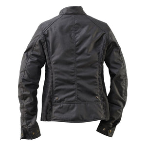 Belstaff Antrim Ladies Jacket TekWax 8oz - Black - Salt Flats Clothing