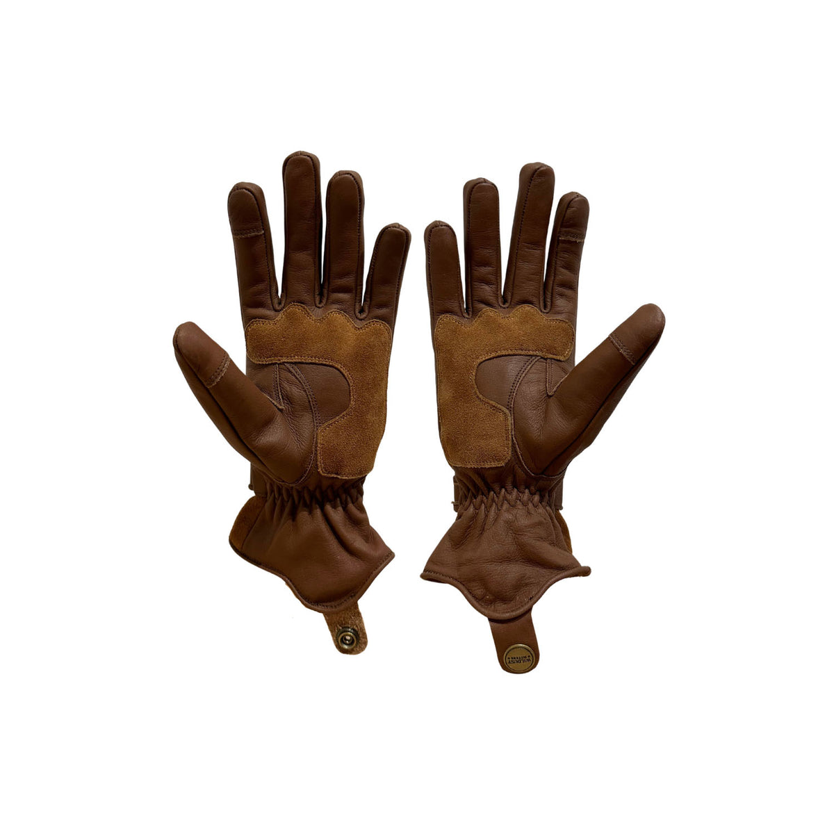 Wildust Sisters Arizona Brown Gloves Knuckle Armour - Salt Flats Clothing