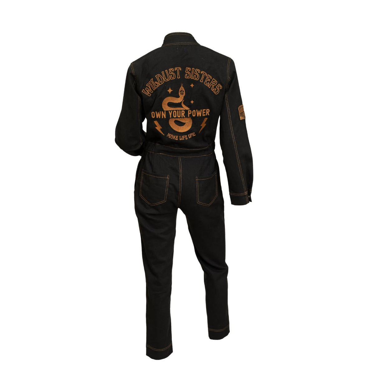 Wildust Sisters Asphalt Ladies Jump Suit Overalls - Salt Flats Clothing