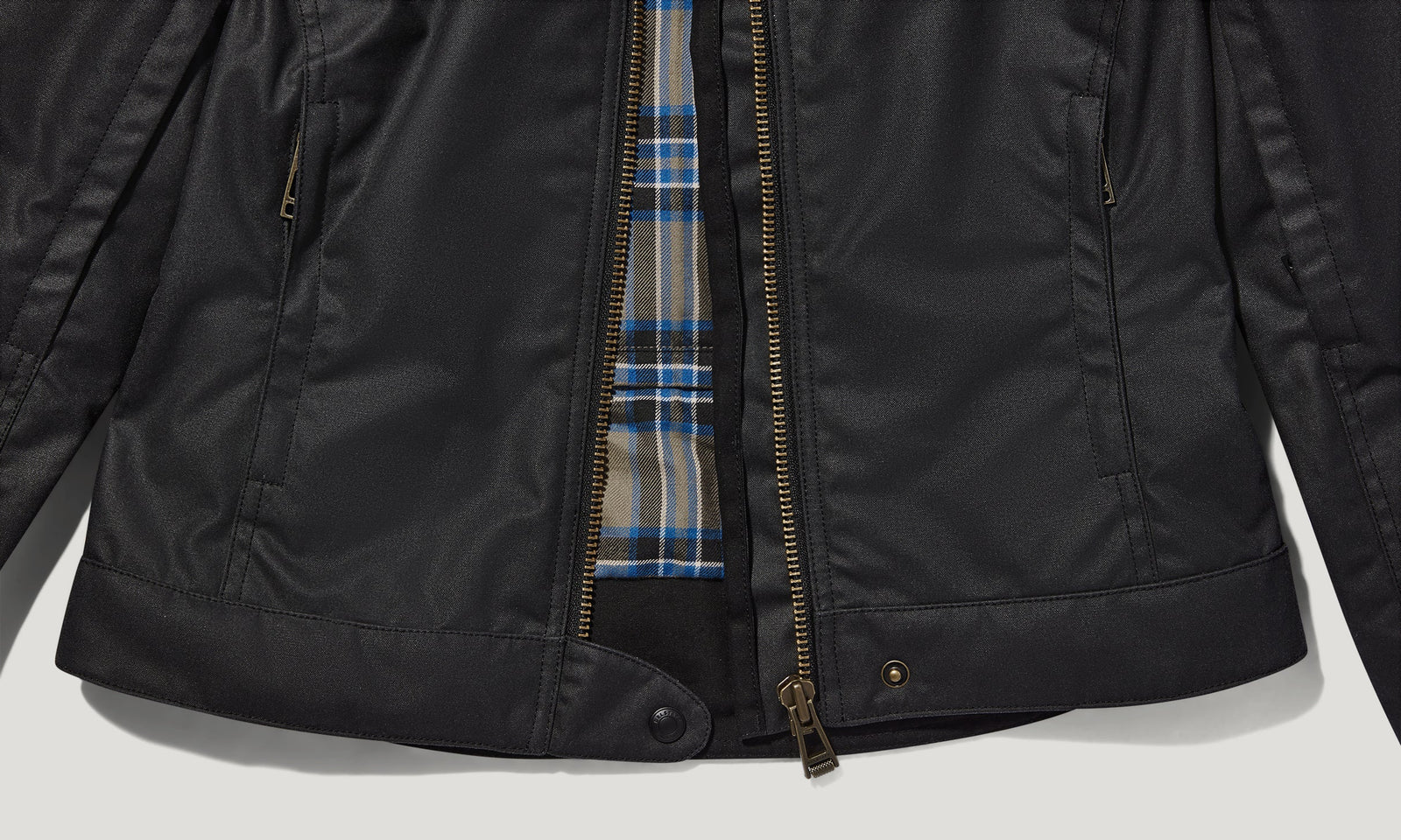 Belstaff Bamburgh Ladies Waxed Cotton Jacket - Black - Salt Flats Clothing