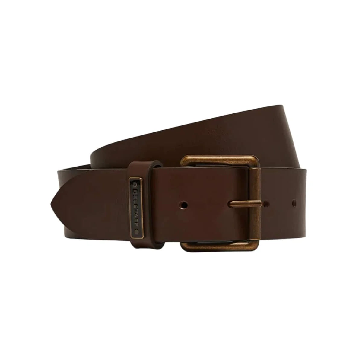 Belstaff Ledger Belt - Dark Brown - Salt Flats Clothing