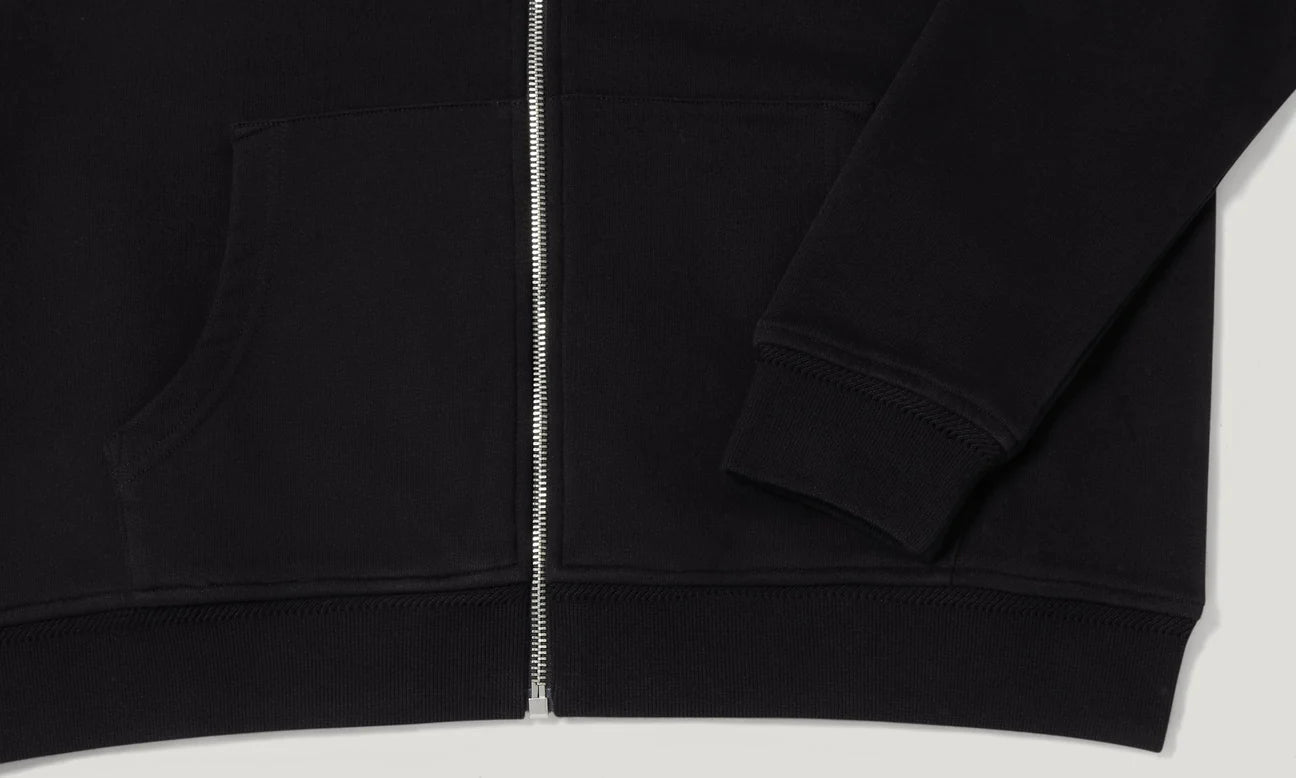 Belstaff Full Zip Men's Hoodie - Black - Salt Flats Clothing