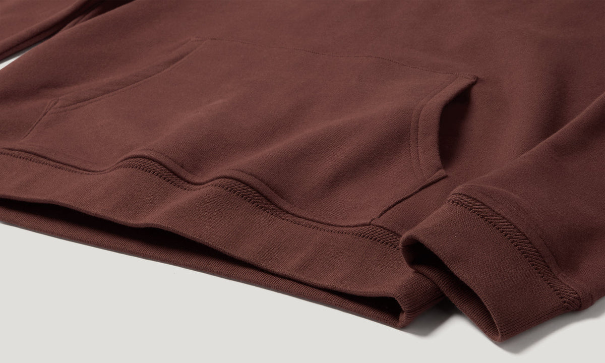 Belstaff Men's Hoodie - Oxblood - Salt Flats Clothing