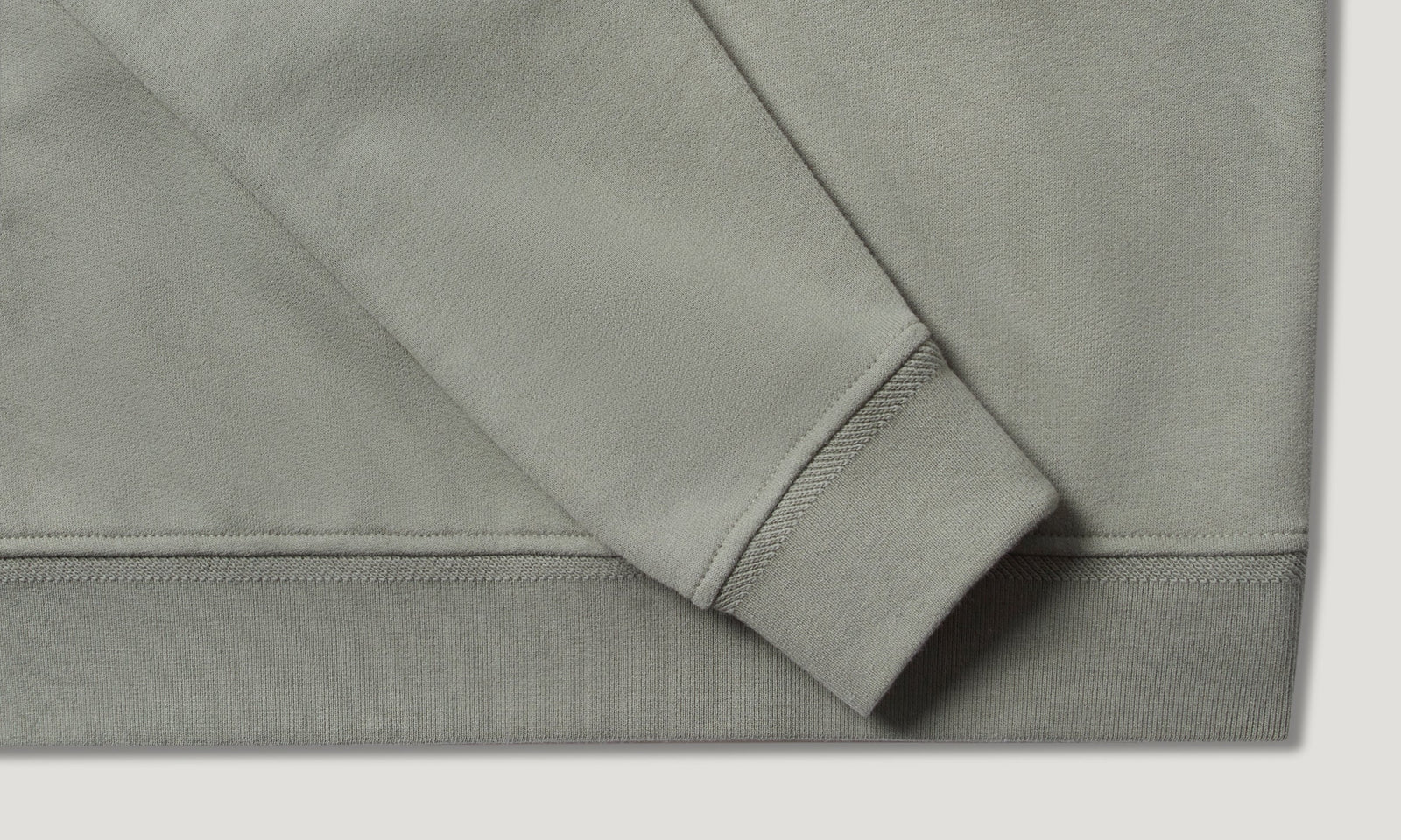 Belstaff Quarter Zip - Sage Green - Salt Flats Clothing
